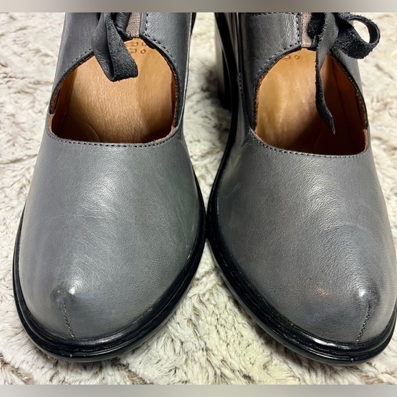 Spring Step Welch Grey Leather Mary Janes Bohemian Timeless Feminine 
Size 10 - Picture 6 of 9